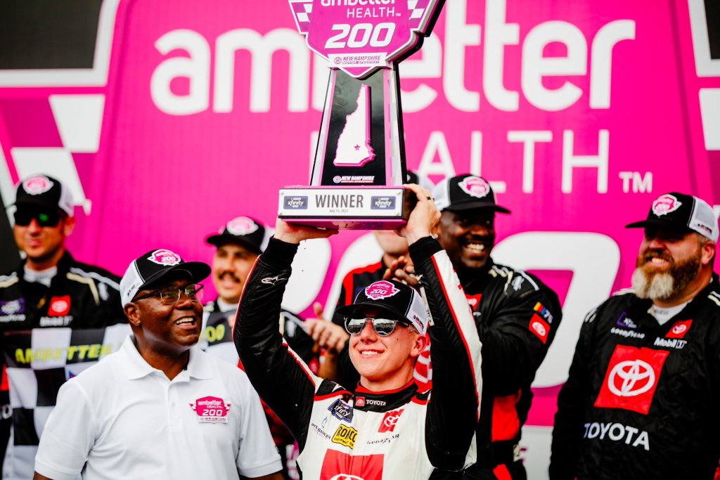 Nemechek goes back to back and wins at New Hampshire