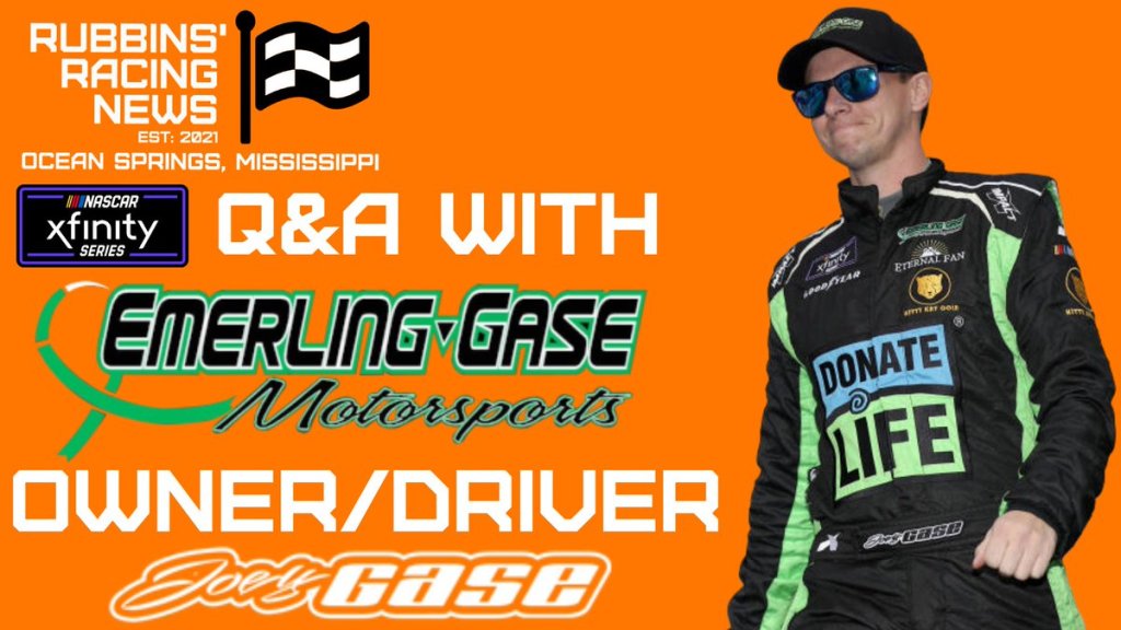 Q&A with NASCAR Xfinity Series Team Owner/Driver: Joey Gase!
